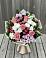 Букет цветов из: Альстромерии, Гвоздики, Розы и Хризантемы в Сургуте