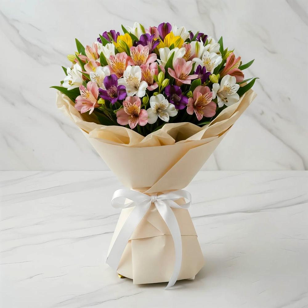 Букет цветов из: Альстромерии в Сургуте