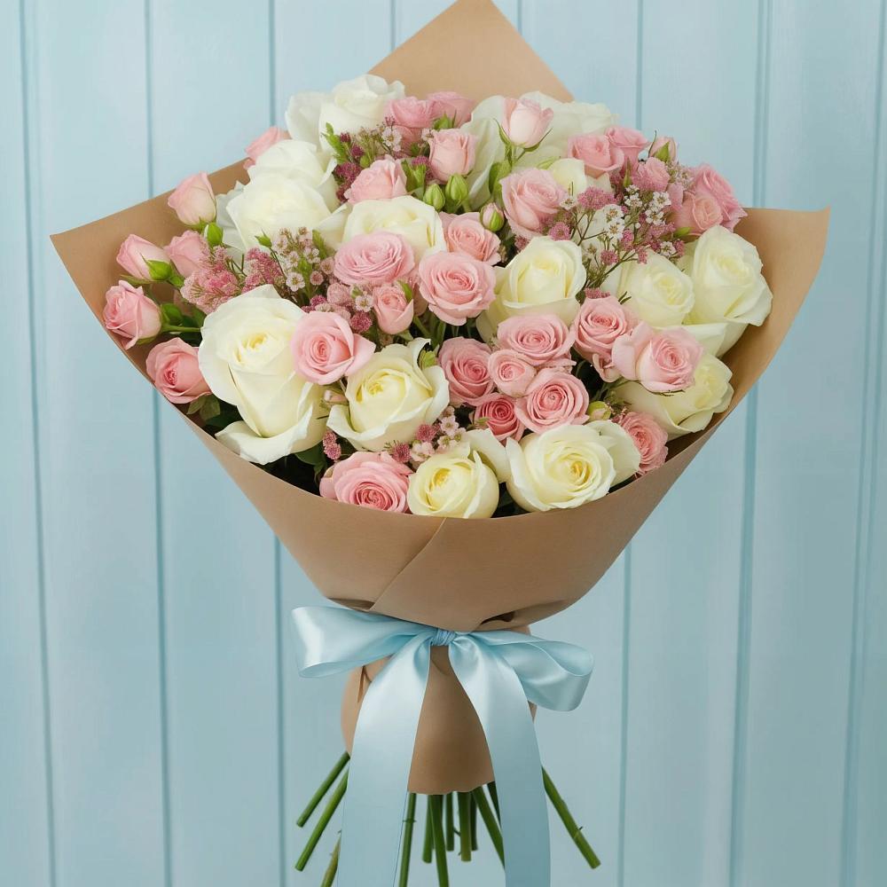 Букет цветов из: Розы в Сургуте