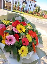 Букет цветов из:  Герберы #REPLACE_PRED# Сургуте