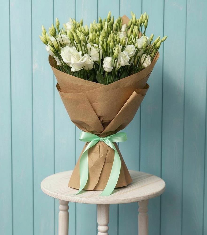 Букет цветов из: Лизиантусы в Сургуте