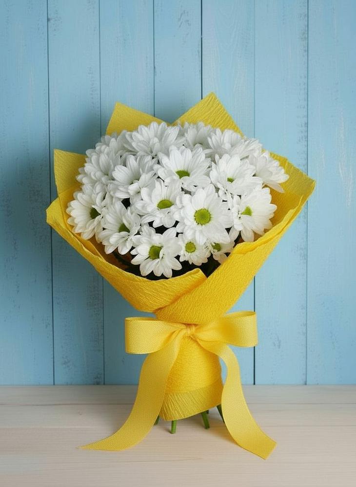 Букет цветов из: Хризантемы в Сургуте