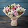 Букет цветов из: Хризантемы, Альстромерии и Розы в Сургуте